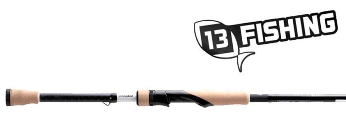 Omen-Black-6'7''-Medium-Spinning-Rod