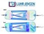 Leurre-Luhr-Flasher-8.25''-Bleu