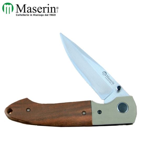 Couteau Maserin Sport 46002GCW Green G10 & Cocobolo
