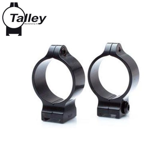 Talley Fixed 1" Medium Scope Mount System Color Case Hardened
