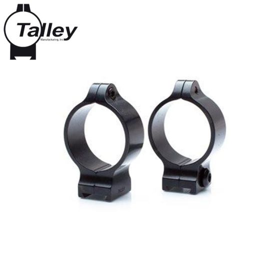 Anneaux De Lunette Talley Fixe 1" Haut Finition Color Case Hardened