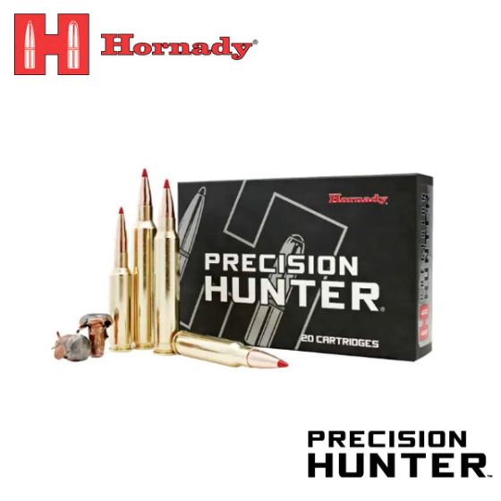 Munitions Hornady Precision Hunter 338 Lapua Magnum 270 gr ELD-X 20/boîte