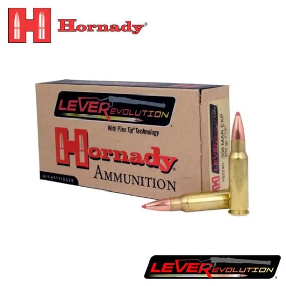 Hornady LEVERevolution 338 Marlin Express 200 gr FTX 20/Box Ammunition