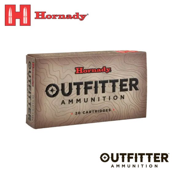 Munitions Hornady Outfitter 300 Win Mag 180 gr CX 20/boîte