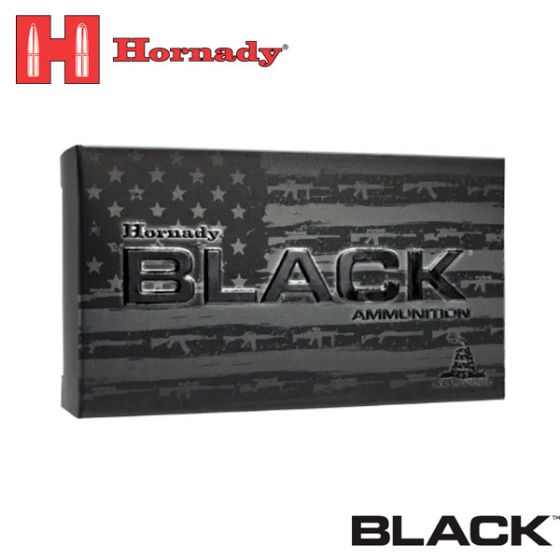 Munitions Hornady BLACK 6mm Creedmoor 105 gr BTHP 20/boîte