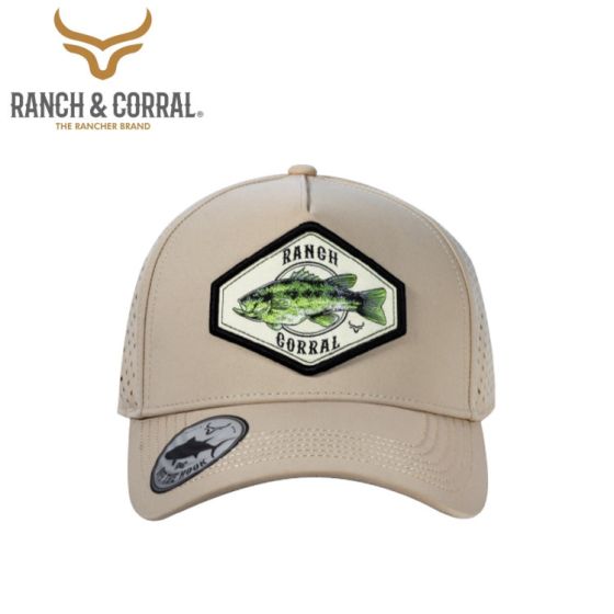 Ranch & Corral Bass Beige Cap