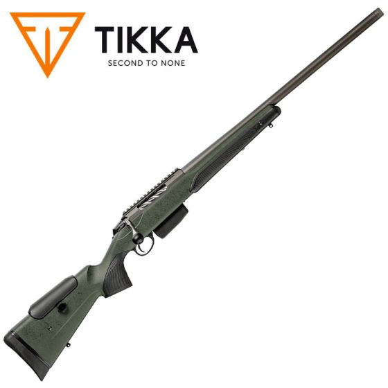 Tikka T3x Super Varmint Green Roughtech .223 Rem 23.7" Rifle