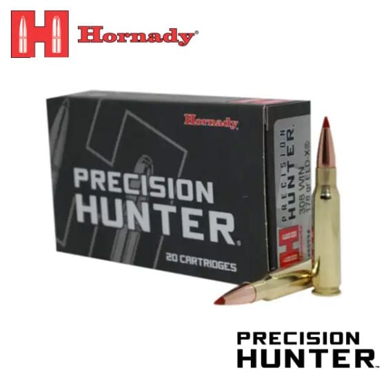 Hornady Precision Hunter .308 Win 178 gr ELD-X 20/Box Ammunition