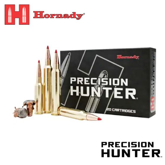 Hornady Precision Hunter 7mm WSM 162 gr ELD-X 20/Box Ammunition