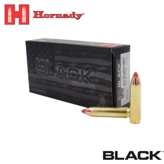 Hornady BLACK 450 Bushmaster 250 gr FTX 20/Box Ammunition