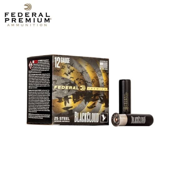 Federal Black Cloud FS Steel 12 ga 3.5'' 1 1/2 oz #2 Steel 25/Box Ammunition