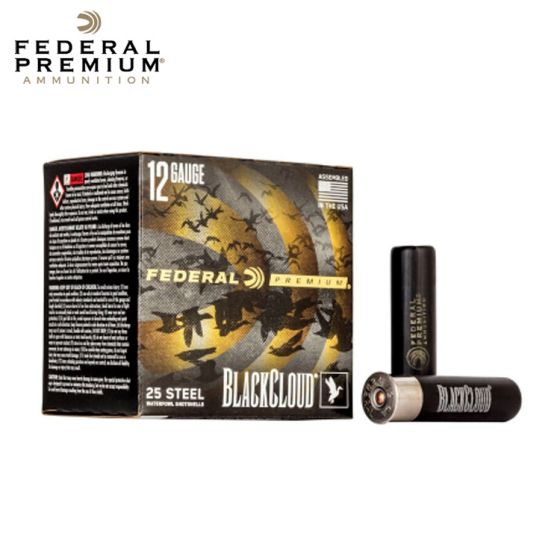 Federal Black Cloud FS Steel 12 ga 3.5'' 1 1/2 oz #4 Steel 25/Box Ammunition