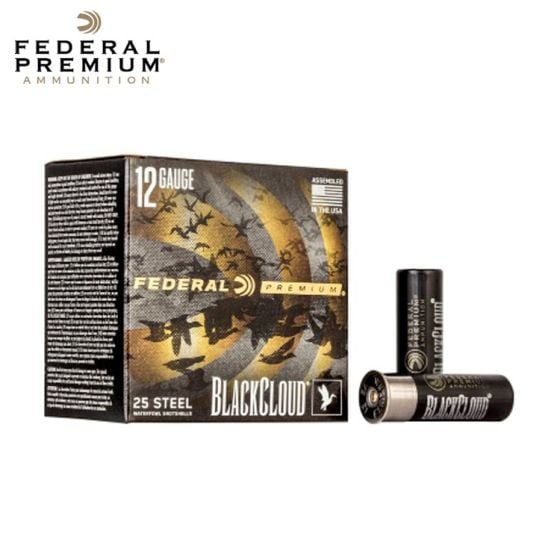 Federal Black Cloud FS Steel 12 ga 3'' 1 1/4 oz #3 Steel 25/Box Ammunition