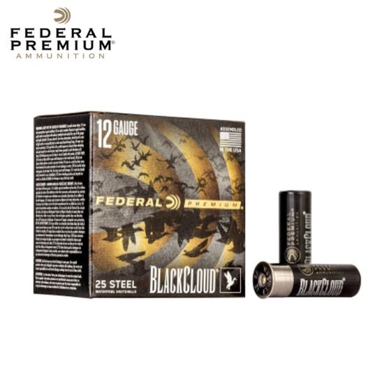 Federal Black Cloud FS Steel 12 ga 3'' 1 1/4 oz #2 Steel 25/Box Ammunition
