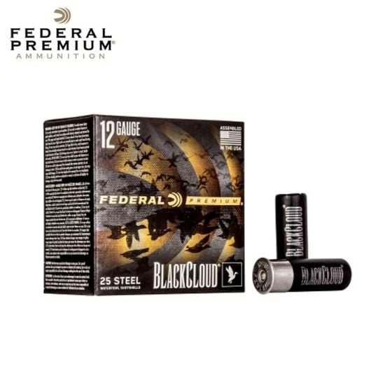 Federal Black Cloud FS Steel 12 ga 2.75'' 1 1/8 oz #2 Steel 25/Box Ammunition