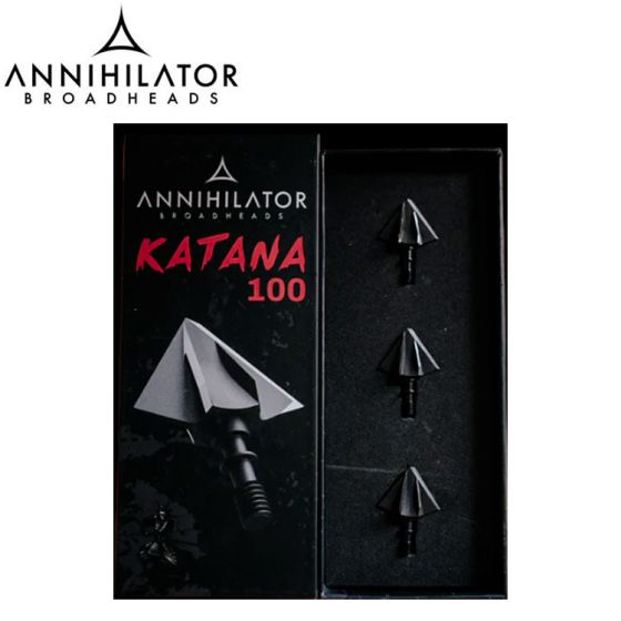 Annihilator Katana 100 Grain 2-Blade Fixed Broadhead