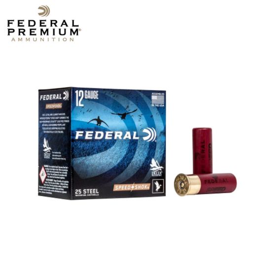 Federal Speed-Shok 12 ga 3'' 1 1/4 oz BB 25/Box Ammunition