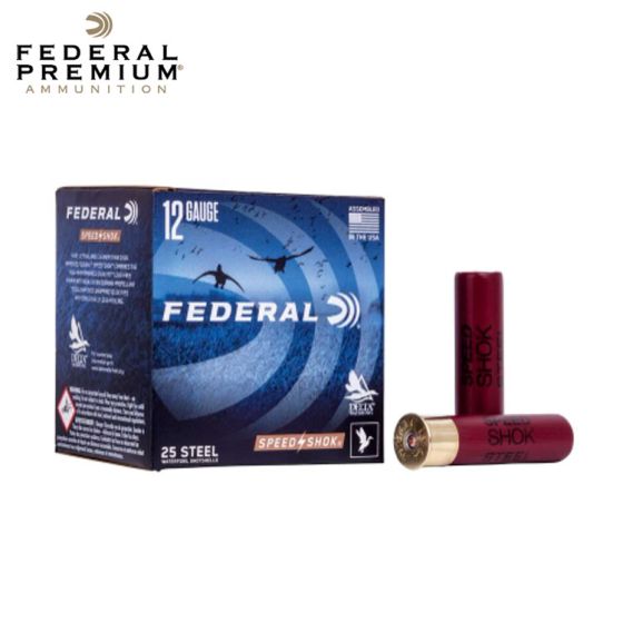 Federal Speed-Shok 12 ga 3.5'' 1 1/2 oz #2 25/Box Ammunition