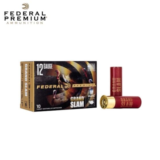 Federal Grand Slam 12 ga 3'' 1 3/4 oz #4 10/Box Ammunition