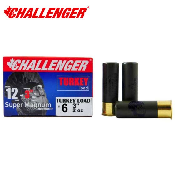 Challenger Super Steel Magnum 12 ga 3'' 1 1/4 oz #1 25/Box Ammunition