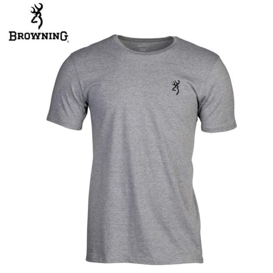 Browning Driftbound Heather Gray Shirt