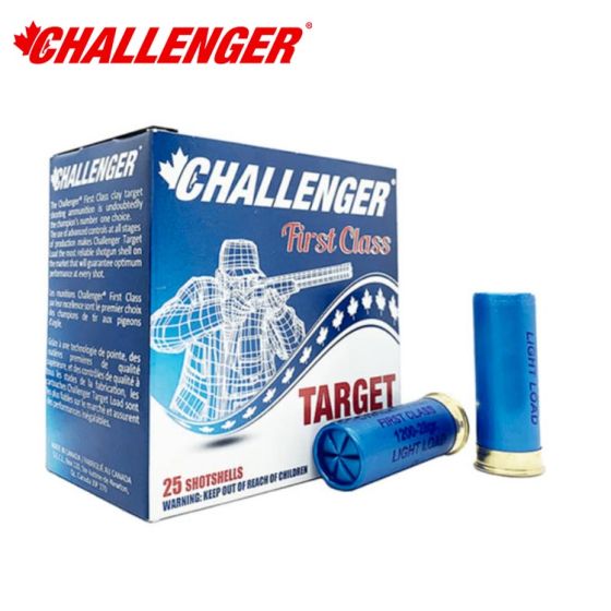 Challenger 12 ga 2.75'' 1 oz #8 Ammunition 25/Box