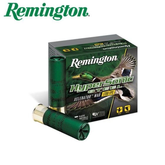 Munitions Remington HyperSonic Steel 12 ga 3'' 1 1/4 oz #2 25/pqt