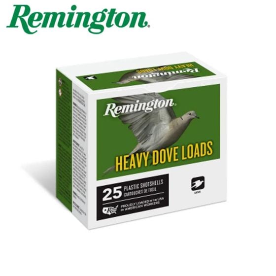 Remington Heavy Dove Loads 12 ga 2.75'' 1 1/8 oz #7.5 Ammunition 25/Box