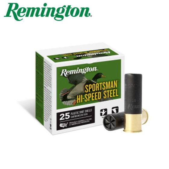 Remington Sportsman Hi-Speed Steel 12 ga 3.5'' 1 3/8 oz BB Ammunition 25/Box