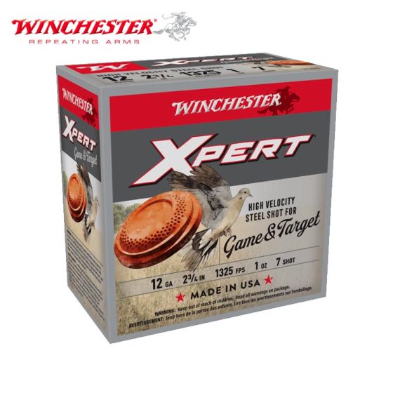 Winchester Xpert Game & Target 12 ga 2.75'' 1 oz #7 Ammunition 25/Box