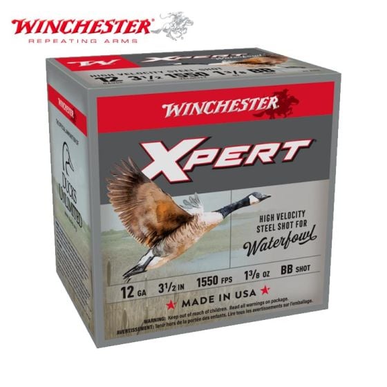 Winchester Xpert Waterfowl 12 ga 3.5'' 1 3/8 oz BB Ammunition 25/Box