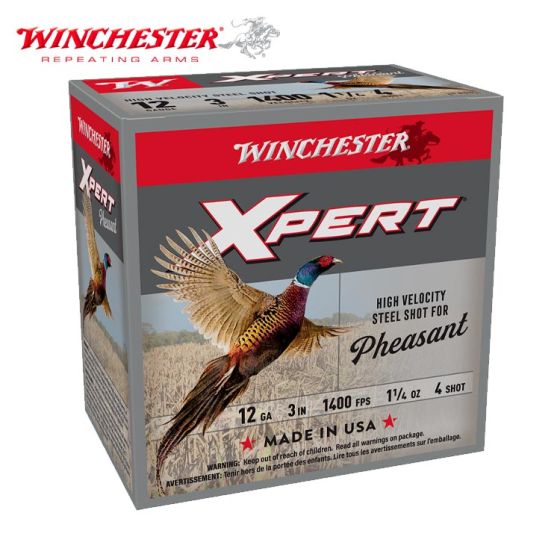 Winchester Xpert Pheasant 12 ga 3'' 1 1/4 oz #4 Ammunition 25/Box