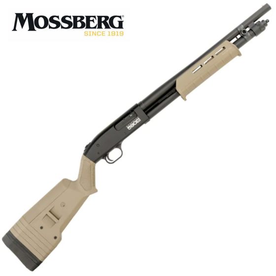Fusil Mossberg 590S Compact Optic-Ready Magpul FDE 12 ga. 3'' 18.5"