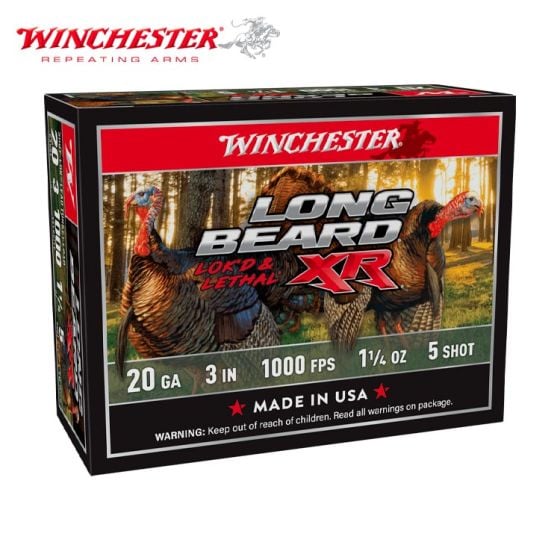 Winchester Long Beard XR 20 ga 3" 1 1/4 oz #5 Ammunition