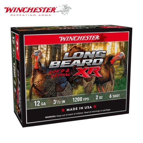 Winchester Long Beard XR 12 ga 3-1/2" 2 oz #6 Ammunition