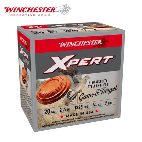 Winchester Xpert Game & Target 20 ga 2-3/4" 3/4 oz #7 Ammunition