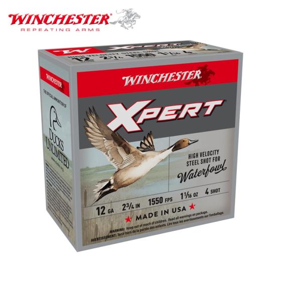Munitions Winchester Xpert Waterfowl 12 ga 2-3/4" 1-1/16 oz #4