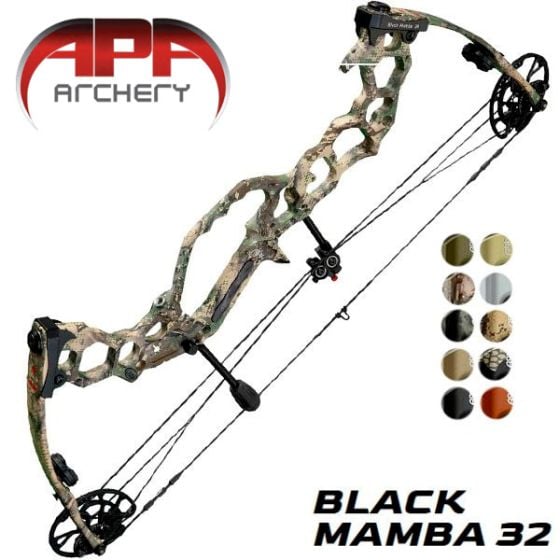 Arc de Chasse à Poulies APA Archery Black Mamba 29