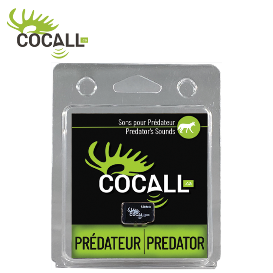 COCALL Predator Sound MicroSD Card 4 Sounds