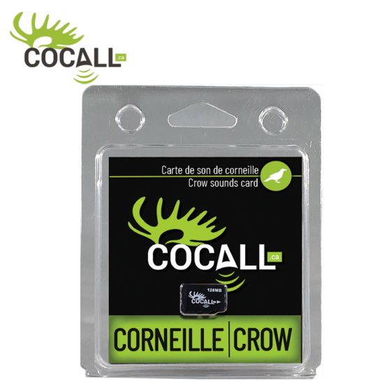 COCALL Crow Sound MicroSD Card 4 Sounds