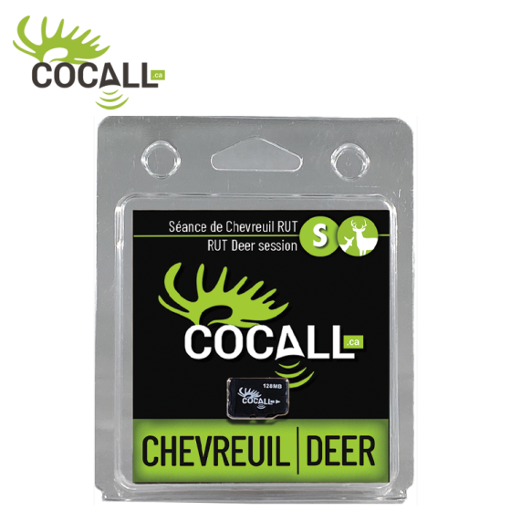 COCALL Deer Rut Session MicroSD Card 35 Minutes
