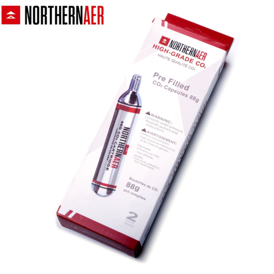 Cartouches CO2 Northern AER 88 gr 2/pqt