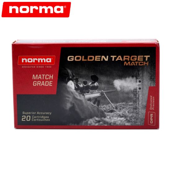 Norma Golden Target .308 Win 168 Gr Ammunition 20/Pack