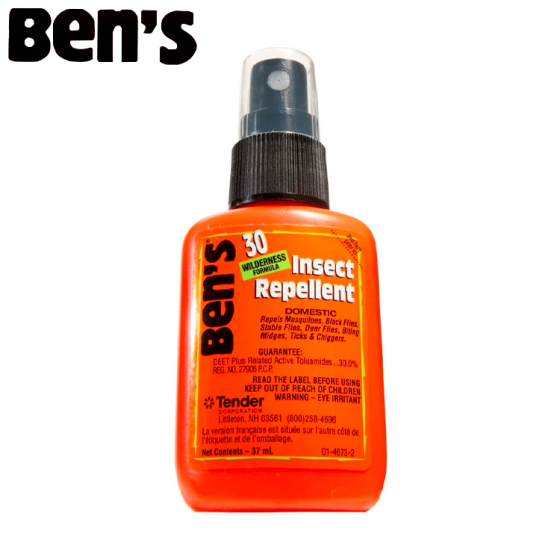Ben's 30 Tick & Insect Repellent 37 mL Pump Spray