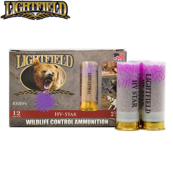 Munition Lightfield HV-Star 12GA 2-3/4" Boîte de 5