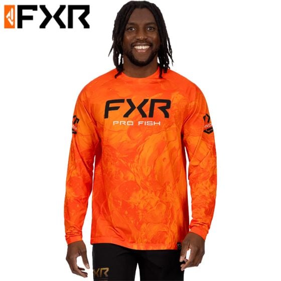 FXR Racing Men's Derby Undertow Air UPF Longsleeve Shirt