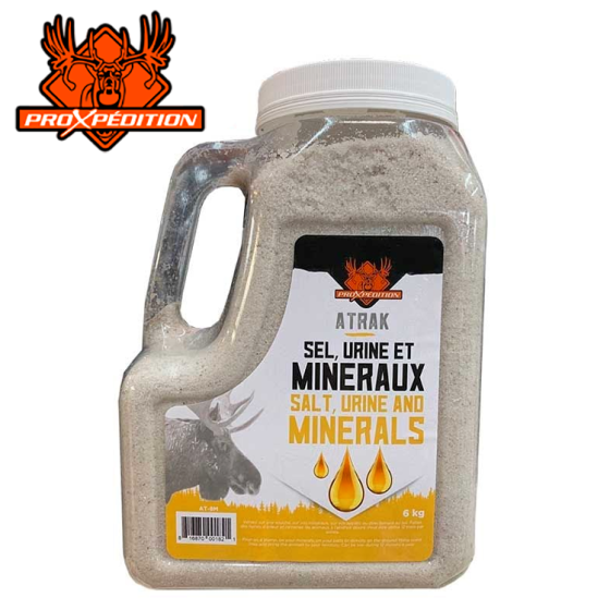 Attractif Minéral et Urine pour Orignal ProXpédition Atrak 6 kg