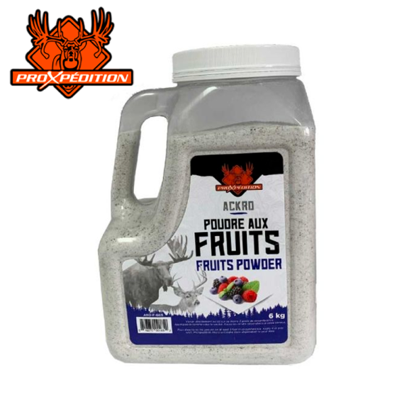 Attractif minéral ProXpedition AKCRO Fruits 6 kg
