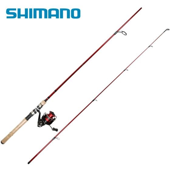 Canne À Lancer Léger Shimano Sienna 7'0" Moyenne-Lourde 2 Pièces Combo