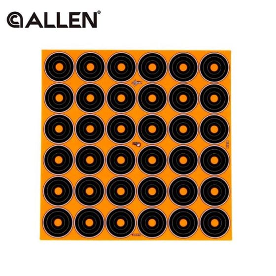 EZ Aim Adhesive Splash Reactive Bullseye Targets 12/Pack